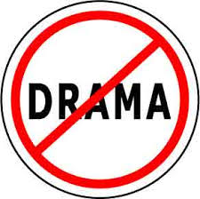 No more drama